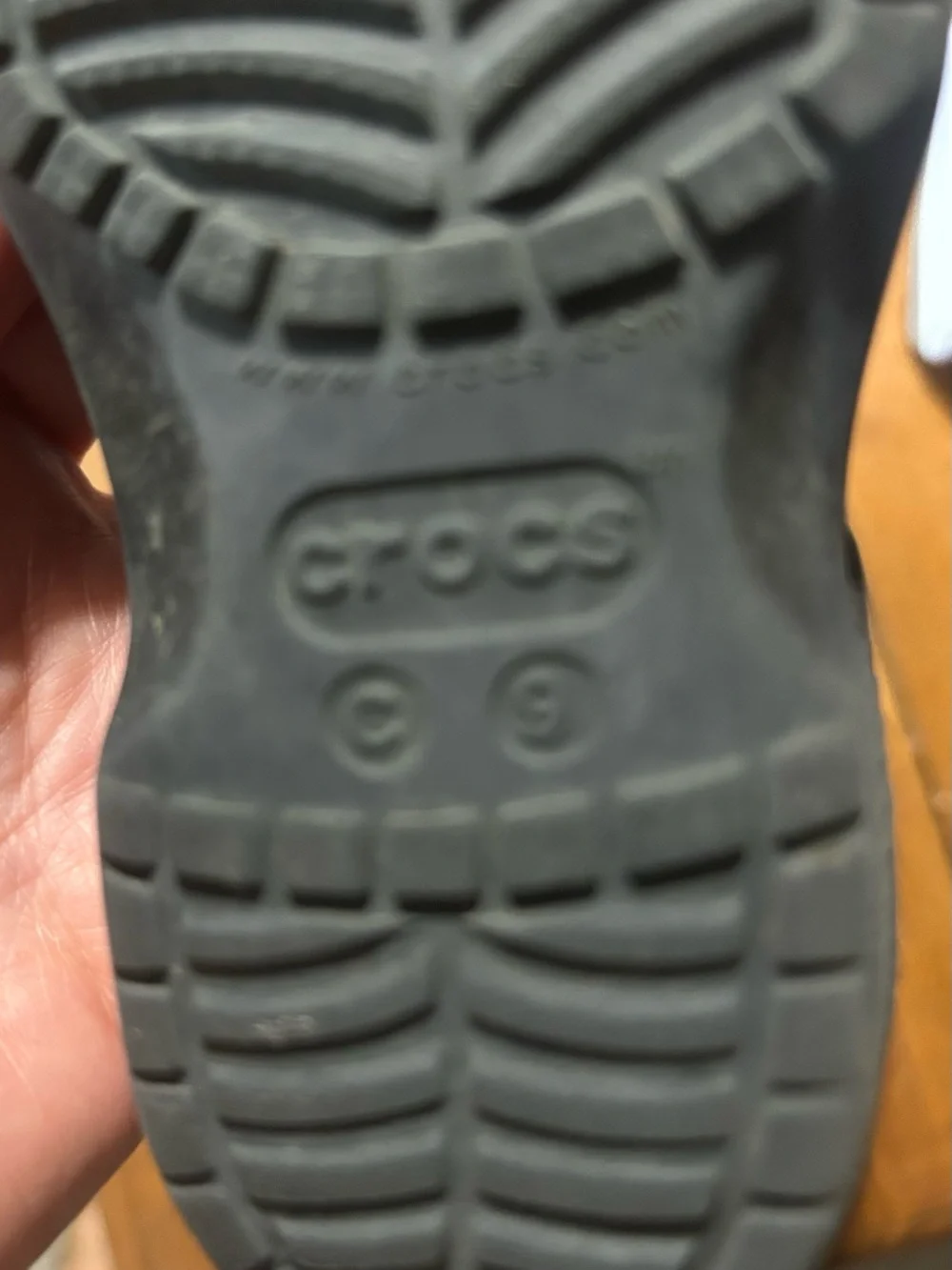 CROCS Kids Black Classic Clogs